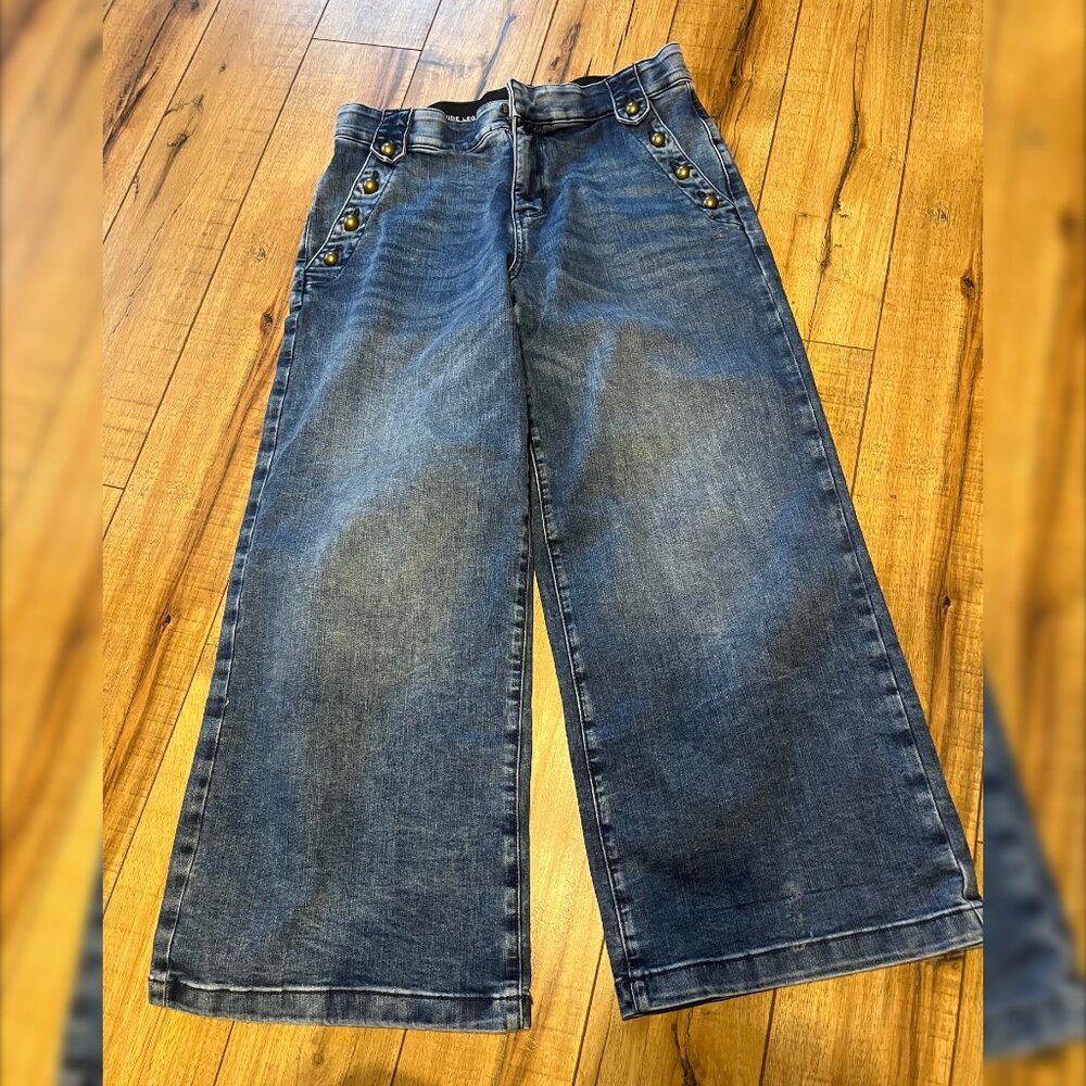 St. John’s Bay Mariner Wide Leg Jeans - 10P